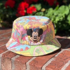WDW Disney 50th Vault Collection Spirit Jersey Magic Kingdom Map Bucket Hat